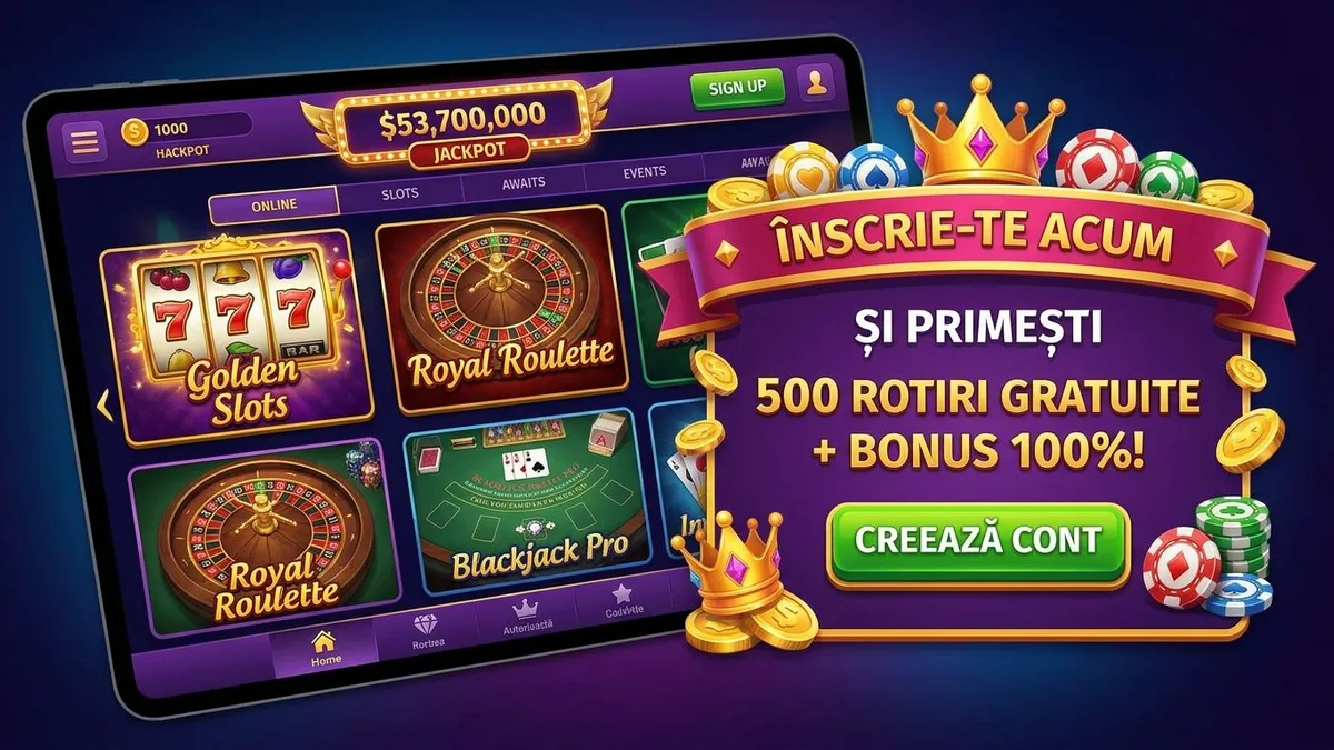 Înscriere cu bonus
